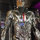 The vast majority of Cyborg’s body in the DCEU is composed of metal from a Motherbox that creates a much less human look compared to his comics counterpart and much more akin to Marvel’s Ultron body.